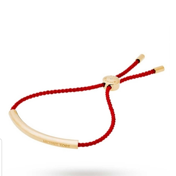 Michael Kors Jewelry - Michael Kors Red Heritage Bracelet